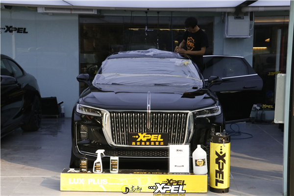 西安红旗H9隐形车衣（漆面保护膜）装贴